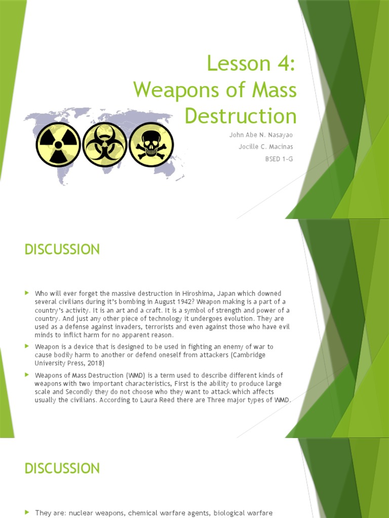 Presentation in Sts | PDF | Nuclear Fission | Biological Warfare