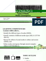 3.MIL 4. Types of Media (Part 1) - Types of Media and Media Convergence