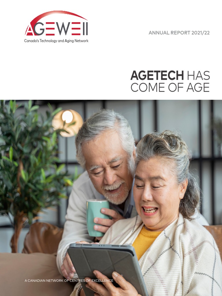 AGE-WELL Annual Report 2021-2022 | PDF | Caregiver | Ageing