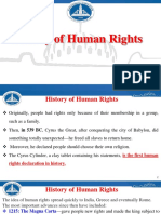 History of Human Rights