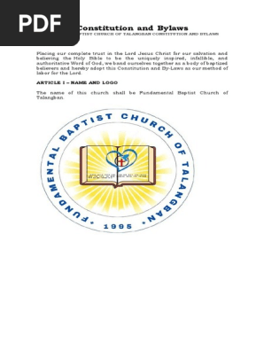 FBCT Bylaws