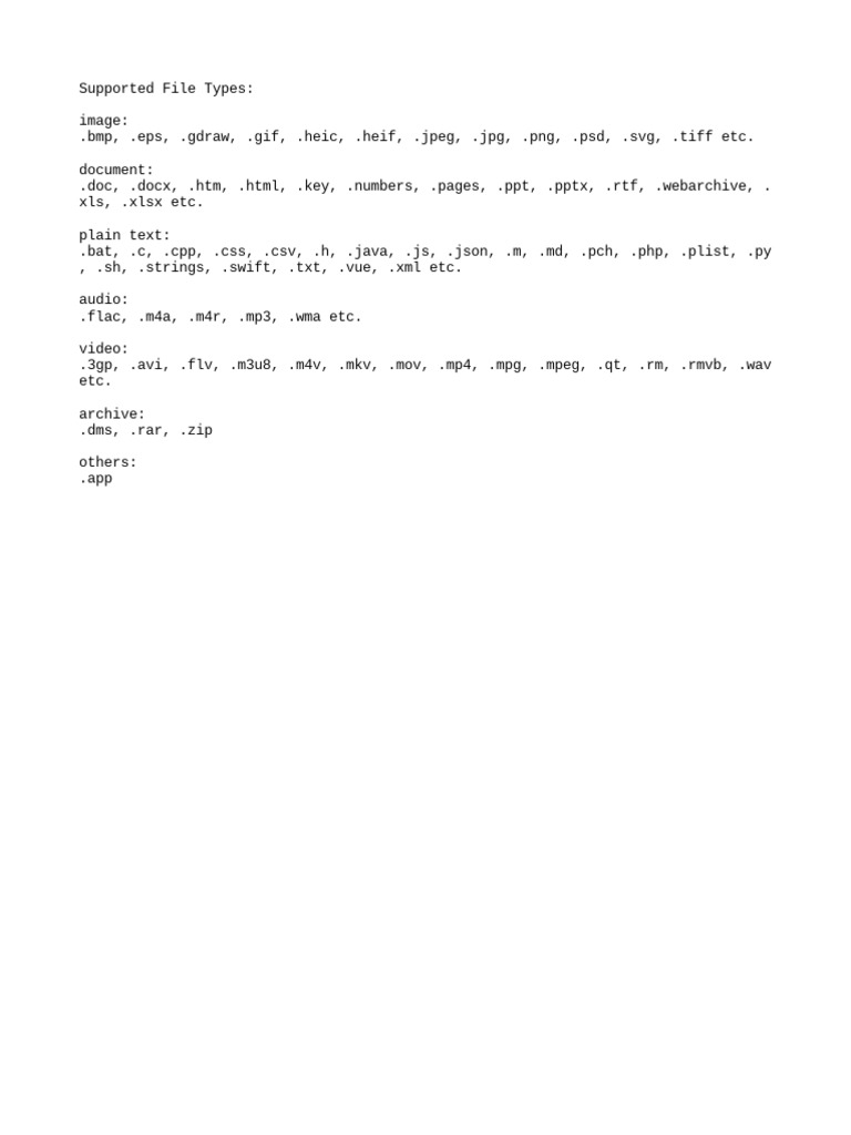 Sample File - Plain-Text | PDF