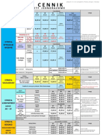 Cennik Bilety Jednorazowe 1.09.2022