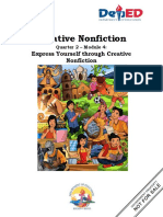 MODULE 4 - Express Yourself Through Creative Nonfiction
