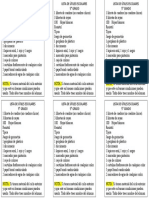 Lista de Utiles 5° Grado