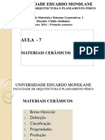 Processo de produção de materiais cerâmicos