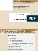 09 Materiais - I - Aula9-Madeira