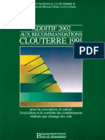 Additif Aux Recommandations Clouterre 1991 PDF