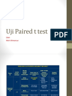 Uji Paired T Test PDF