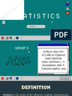 Statistics Group 3 PDF