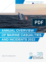 Annual Overview of Marine Casualties and Incidents 2022