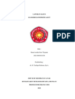 Case Report Glomerulonefritis Akut Hasna'uwida NW 202110401011054