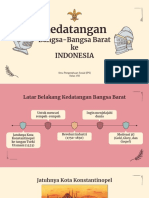 KEDATANGAN BANGSA BARAT