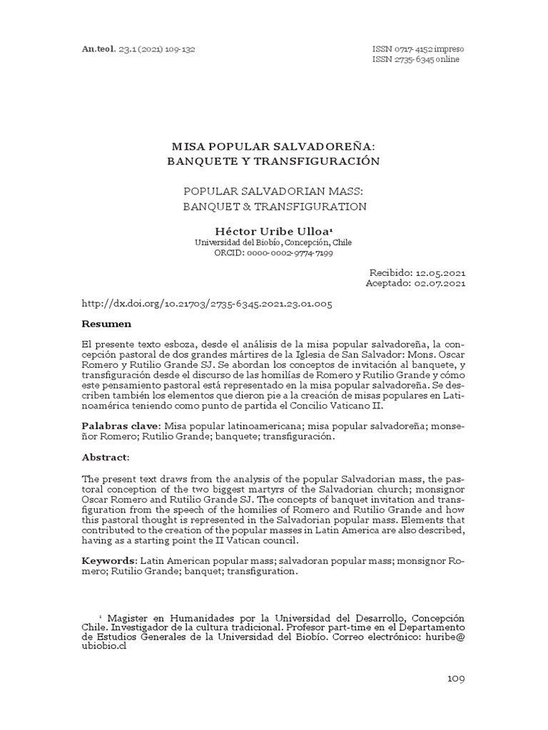 An teol 23 1 05 pdf pdf misa liturgia eucarist a