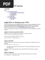 Broadcom CFE Backup