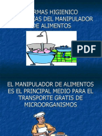 Normas Higienico Sanitarias Del Manipulador