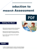 L1 Introduction To Health Assessment PDF