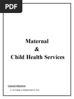 Maternal & Child Health Service