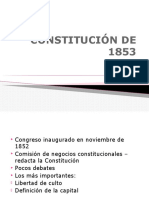 Constitucion de 1853