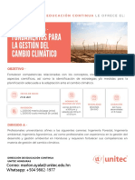 Certificado Fundamentos para La Gestión Del Cambio Climático 1