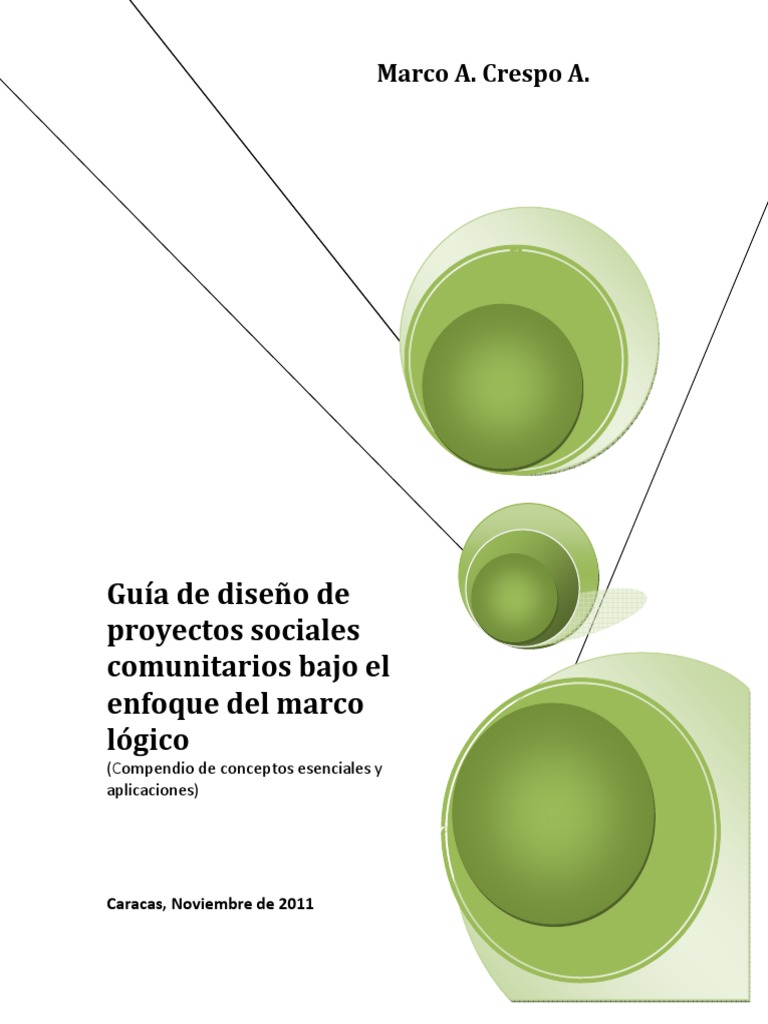 Guía de Proyectos Sociales Comunitarios | PDF | Planificación | Evaluación