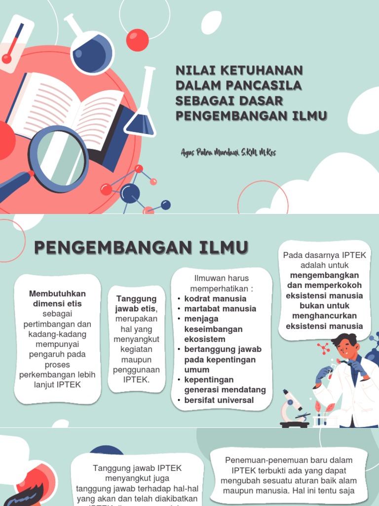 Pancasila sebagai Dasar Etika Ilmu | PDF | Sains & Matematika
