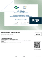 Introdução À Produção Orgânica de Maracujá-Certificado de Conclusão 274977 PDF