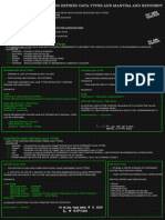 Data Representation - User Defined Data Types and Mantisa and Exponent