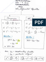 Hand Note - (Chapter-4.3) - Higher Order Homogeneous Linear Differential Equation (Exercise) PDF
