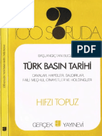 36 - Hıfzı Topuz - 100 Soruda Türk Basın Tarihi
