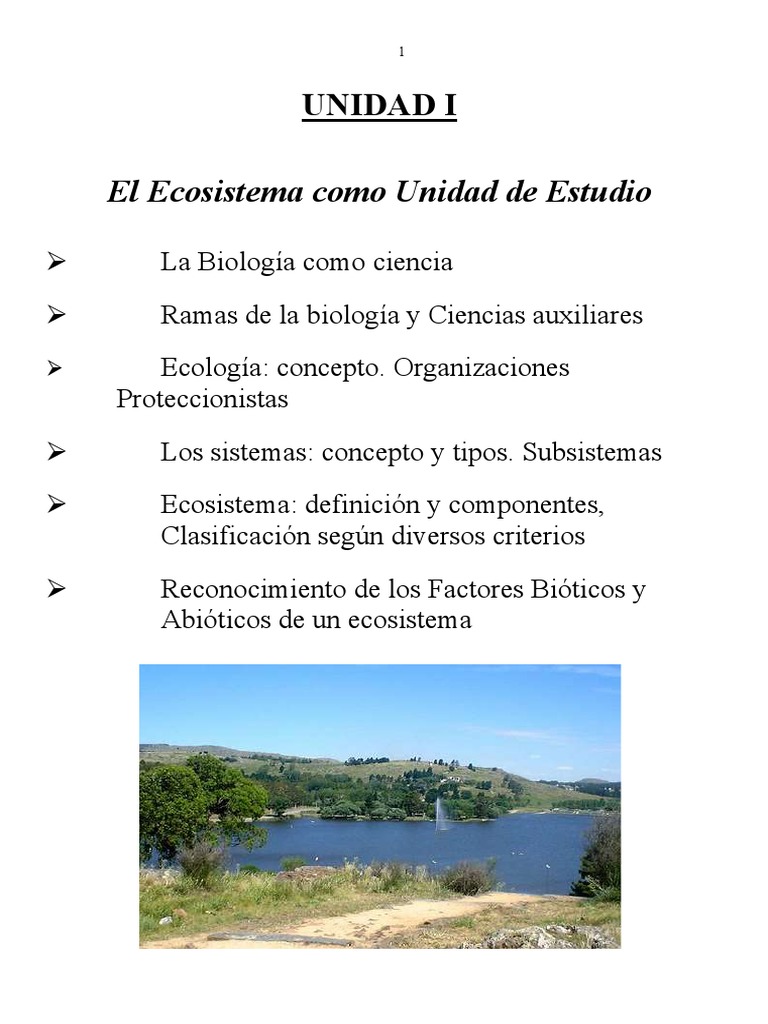 Ecología y Organización de Ecosistemas | PDF | Ecosistema | Biología
