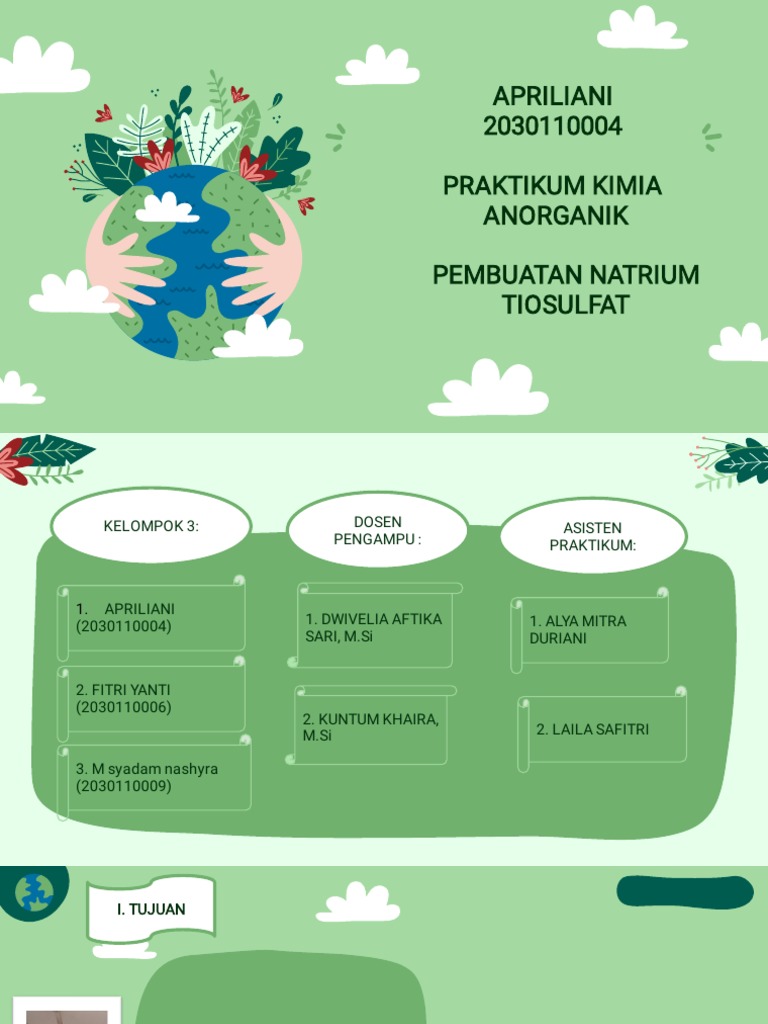 Pembuatan Natrium Tiosulfat Pptx Pdf