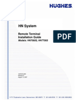 HN System Remote Terminal Installation Guide Models: HN7000S, HN7700S