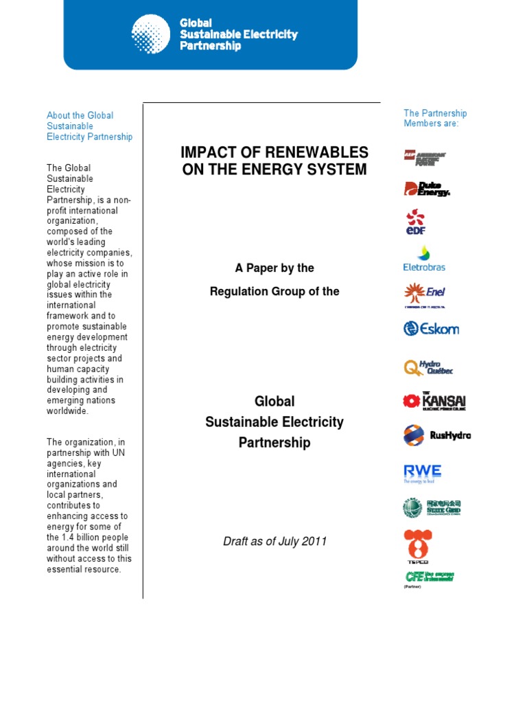 Paper Renewable Regulation Final Nov 2 2011 With Formatting | PDF ...
