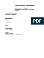 Materiales Necesarios para La Instalación - PDF