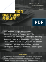 A Cientificidade Como Prática Formativa - CANVA