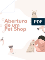 Abertura de Um Pet Shop
