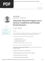 Sap F110 Automatic Payment Guide Pdf Accounts Payable Payments