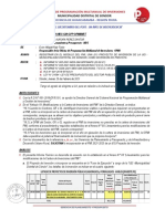 Inversion NO PREVISTA I.E Churipampa - Ok PDF