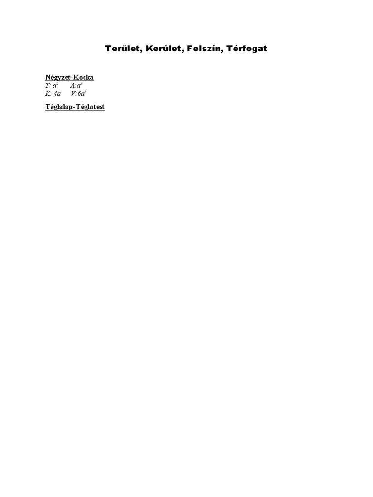 Matek | PDF