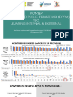 Konsep District Based Public Private Mix (DPPM) TBC Jejaring Internal & Eksternal