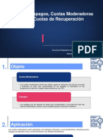 Cuotas moderadoras, copagos y recuperación