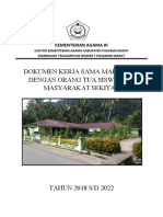 Dokumen Kerja Sama Madrasah