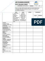 Plan de Mejoramiento Pruebas Saber