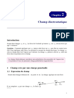 Champ Électrostatique: Chapitre