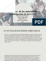 Facultades de Las Autoridades y Participación de Las LIVA-1