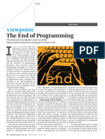 The End of Programming 