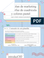 Cute Pastel Grid Interface Marketing Plan XL by Slidesgo