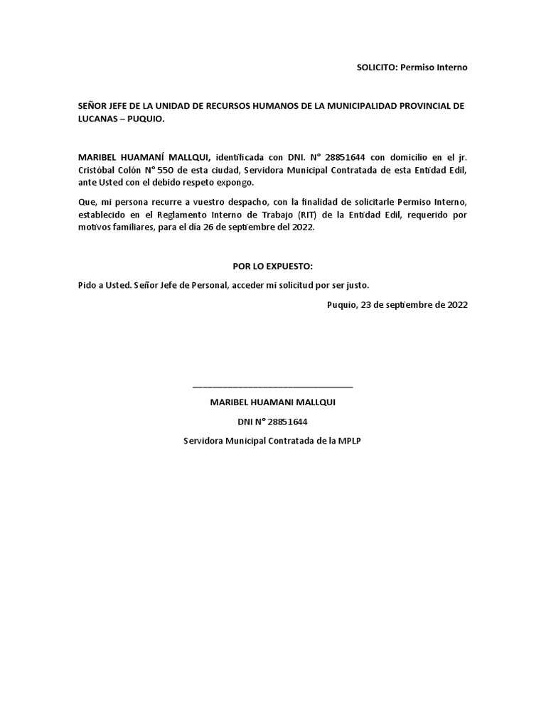 SOLICITO | PDF