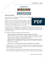 Cuadernillo Matematica Actividades Ingresantes 20231